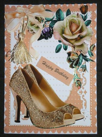 Beautiful Roses and Shoes by Julie McGregor