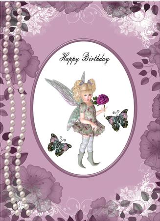 Cu 4 Floral and Pearl Frames by Julie McGregor
