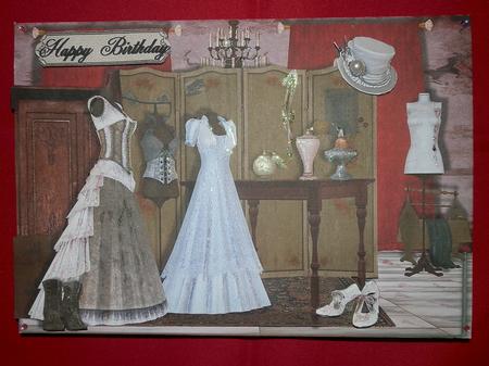 Vintage Dress Shop by Julie McGregor