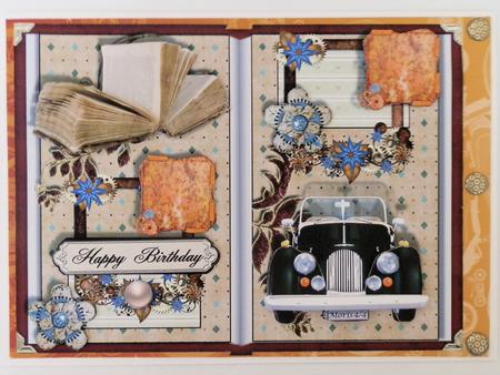 Digital Papers-vintage Harley by Julie McGregor