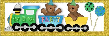 Party Time! Teddy Express Dl by Julie McGregor