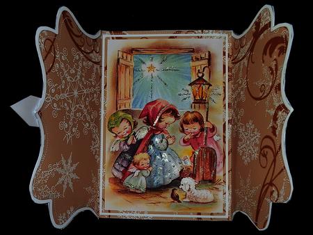 Nativity2 Vtea Buckle Bracket Mini Card Kit by Julie McGregor