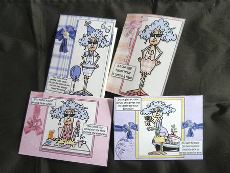 Selection of Four Stella Birthday Toppers by Julie McGregor