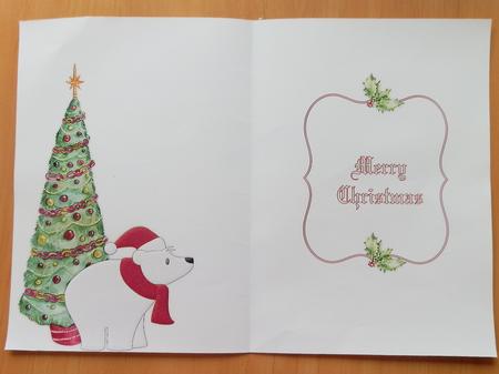 Cute Christmas Insert -03 by Julie McGregor