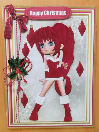 Lovely Christmas Cooki Girl by Julie McGregor