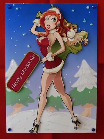 Sexy Mrs Santa Claus by Julie McGregor