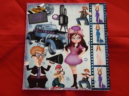 Hollywood Star Quick Card Topper by Julie McGregor
