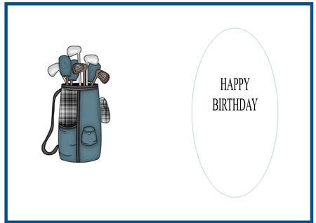 Golf Bag by Julie McGregor