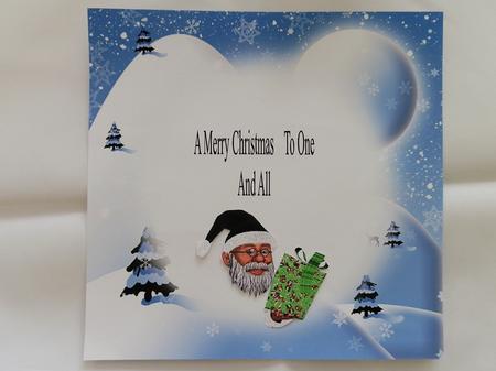 Insert for Christmas Quick Card by Julie McGregor