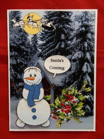 Santa's Coming by Julie McGregor