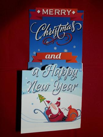 Santa Sleigh Cascade by Julie McGregor