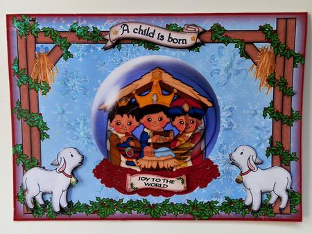 The Three Kings Snowglobe by Julie McGregor