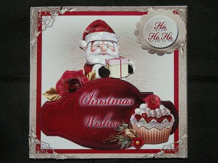 Cupcake Santa by Julie McGregor