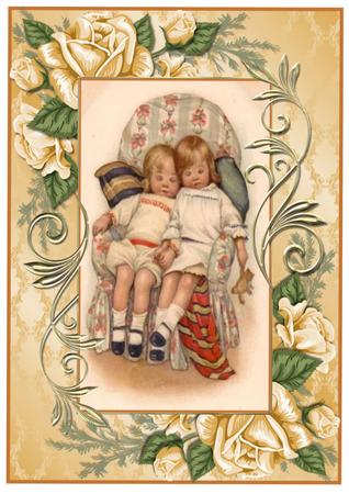 Especially for You Decoupage Card Front by Julie McGregor