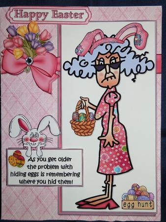 Stella and Her Easter Egg Hunt Quick Card by Julie McGregor