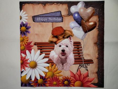 Male Card Vintage Birthday by Julie McGregor