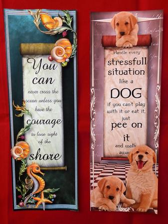 2 Large Dl Inspiration Toppers - Handle Every Stressfull -  by Julie McGregor