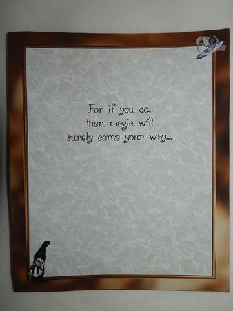 Leave Room for Fairies Insert by Julie McGregor