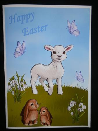 Happy Easter by Julie McGregor