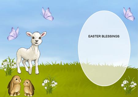 Happy Easter Insert by Julie McGregor