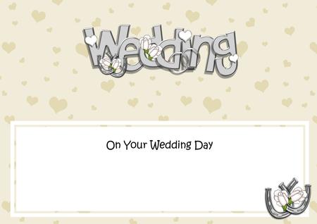 Wedding Matching Large Dl Insert by Julie McGregor