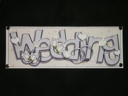 Large Dl Wedding 3D Decoupage by Julie McGregor
