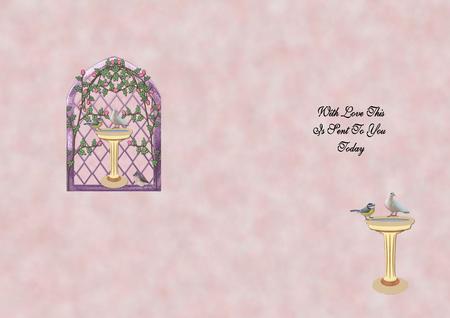 Wild Rose Sanctuary Insert by Julie McGregor