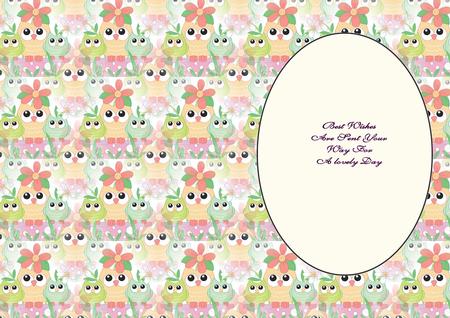 Easter Owl Insert 4 by Julie McGregor