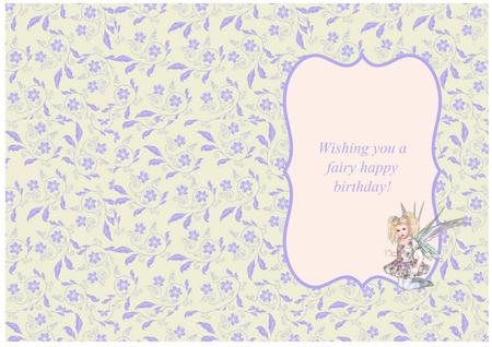 Fairy in the Garden Insert by Julie McGregor