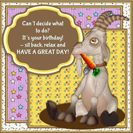 Billy Goat Birthday by Julie McGregor