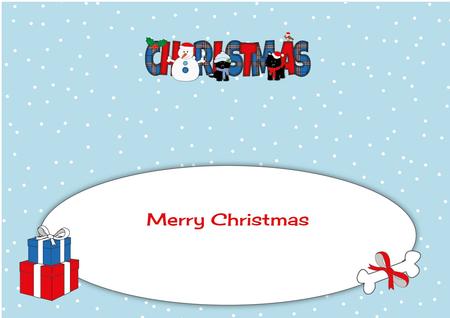 Jazz Dogs & Snowman Christmas Large Dl 3 Insert by Julie McGregor