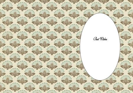 Vintage Flowers Insert by Julie McGregor