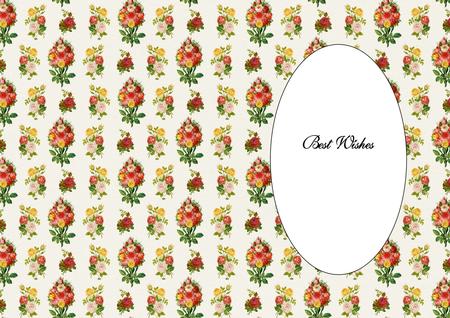 Vintage Roses Insert by Julie McGregor