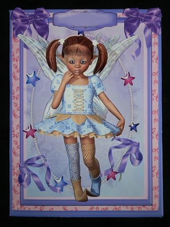 Beautiful Fairy Pondering by Julie McGregor