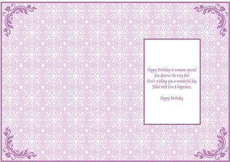 Patterned Insert Soft Pink 1 by Julie McGregor