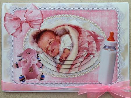 Cute Babygirl Sleeping, Oval Pyramids by Julie McGregor