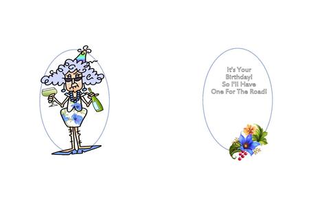 Stella Has a Birthday Sponsor Insert by Julie McGregor
