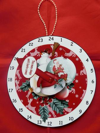 Advent Clock Christmas by Julie McGregor
