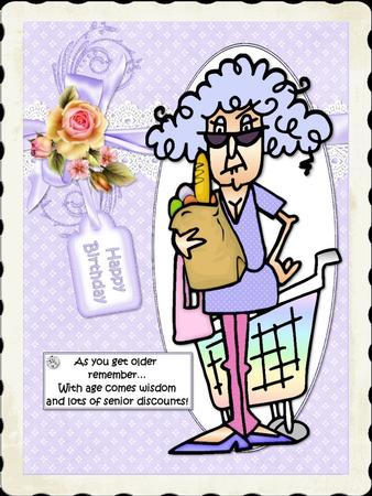 Stella and the Benefits of Getting Older Quick Card by Julie McGregor