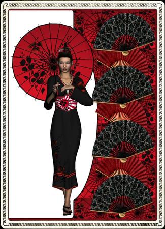 Oriental Beauty by Julie McGregor