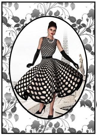 Black N White Beauty by Julie McGregor