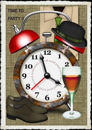 Male Card Birthday Time by Julie McGregor