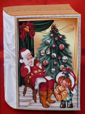 Um! Hello Santa! I Got a Present for You Folded Book by Julie McGregor
