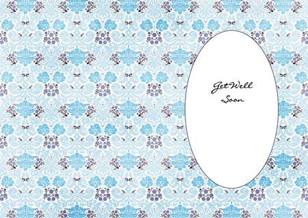 Damask Floral Insert by Julie McGregor