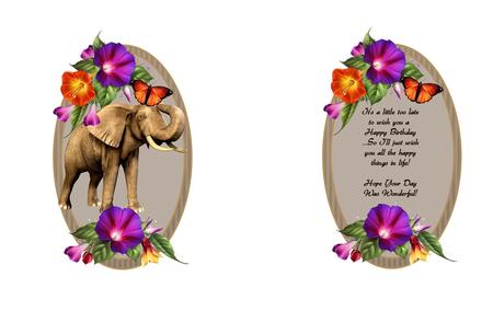 Elephants Never Forget Insert by Julie McGregor