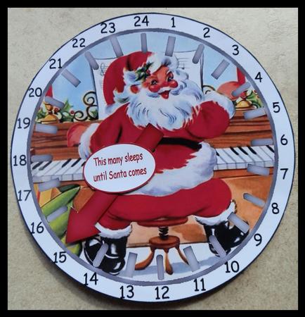 Vintage Countdown Clock 1 by Julie McGregor