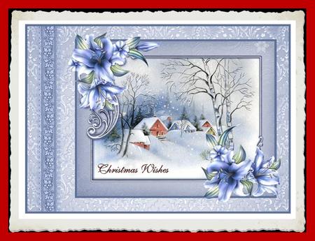 Silent Night & Winter Lilies by Julie McGregor