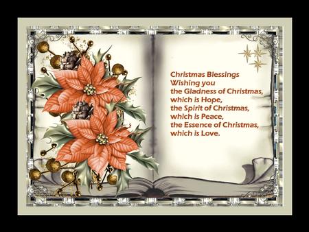 Christmas Poinsettia Card Topper with Decoupage by Julie McGregor