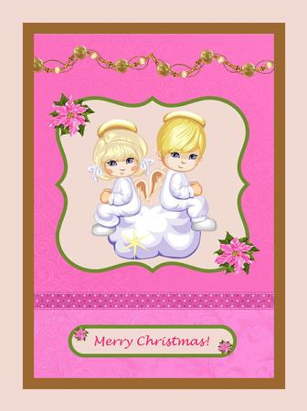 Christmas Angels Topper & Decoupage by Julie McGregor