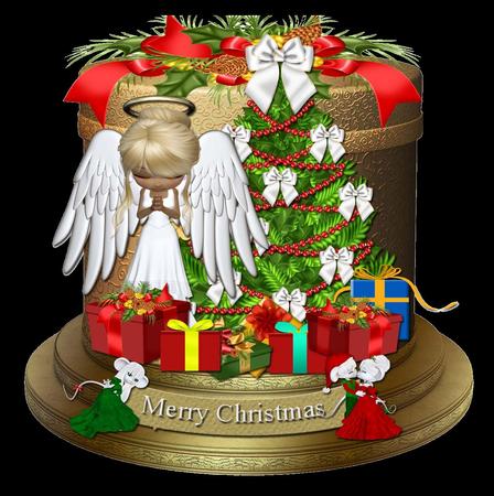 Christmas Angel with Bonus Gift Card by Julie McGregor